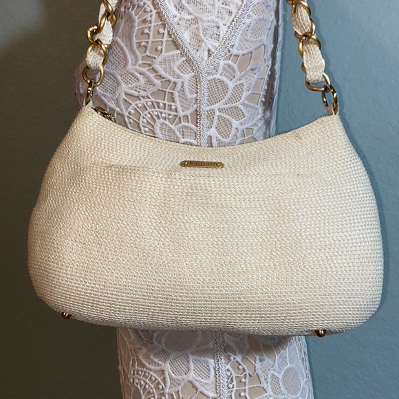 Eric Javits Squishee chain strap shoulder bag - Picture 2 of 16